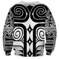 Japan Indigenous Jomon Tattoo Inspiration Sweatshirt White Version