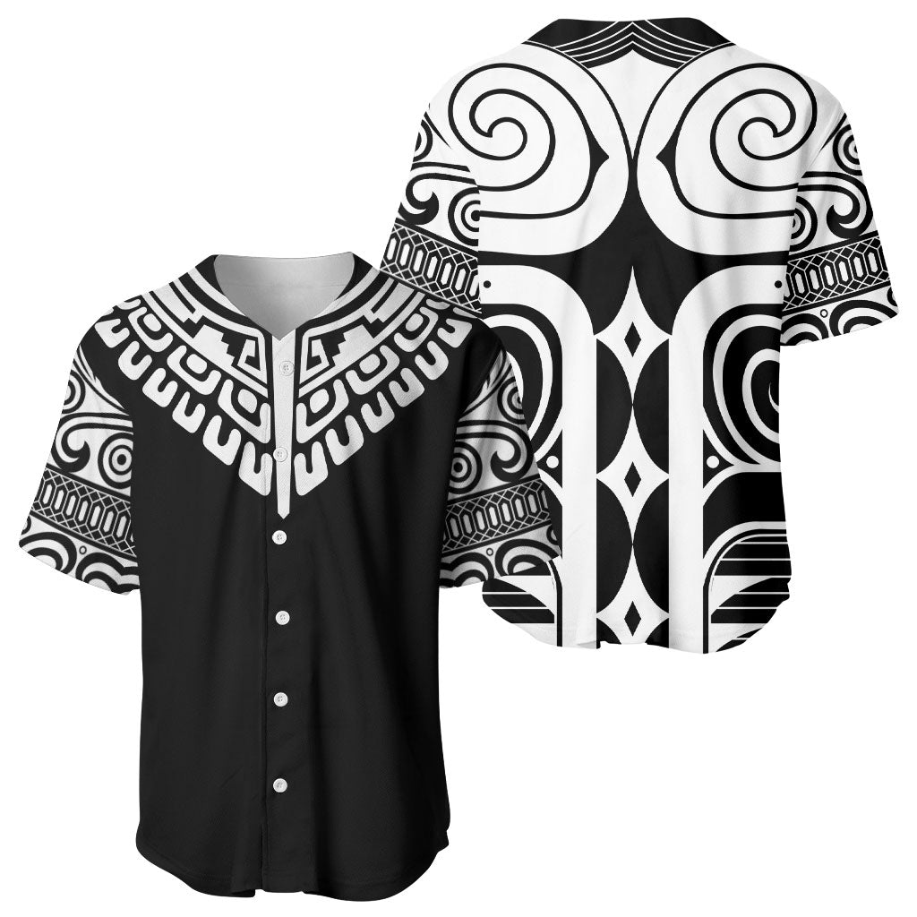 Japan Indigenous Jomon Tattoo Inspiration Baseball Jersey Black Version