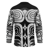 Japan Indigenous Jomon Tattoo Inspiration Hockey Jersey Black Version