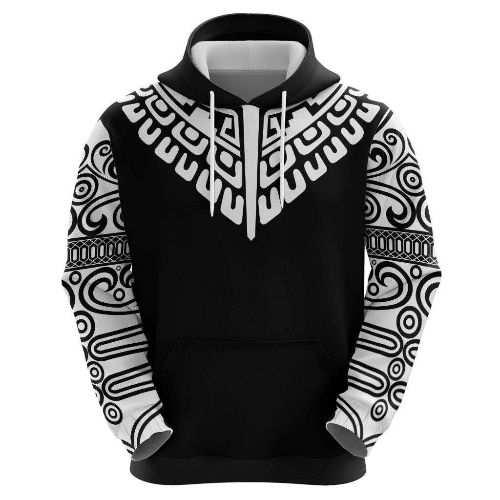 Japan Indigenous Jomon Tattoo Inspiration Hoodie Black Version