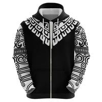 Japan Indigenous Jomon Tattoo Inspiration Hoodie Black Version