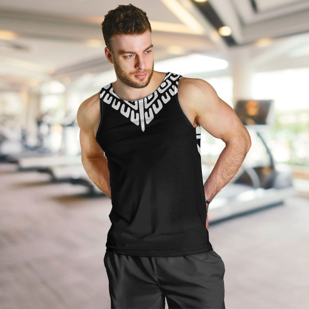 Japan Indigenous Jomon Tattoo Inspiration Men Tank Top Black Version