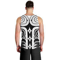 Japan Indigenous Jomon Tattoo Inspiration Men Tank Top Black Version