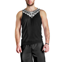 Japan Indigenous Jomon Tattoo Inspiration Men Tank Top Black Version