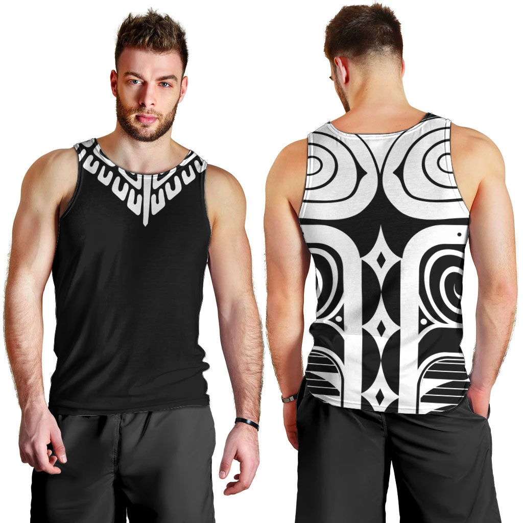 Japan Indigenous Jomon Tattoo Inspiration Men Tank Top Black Version