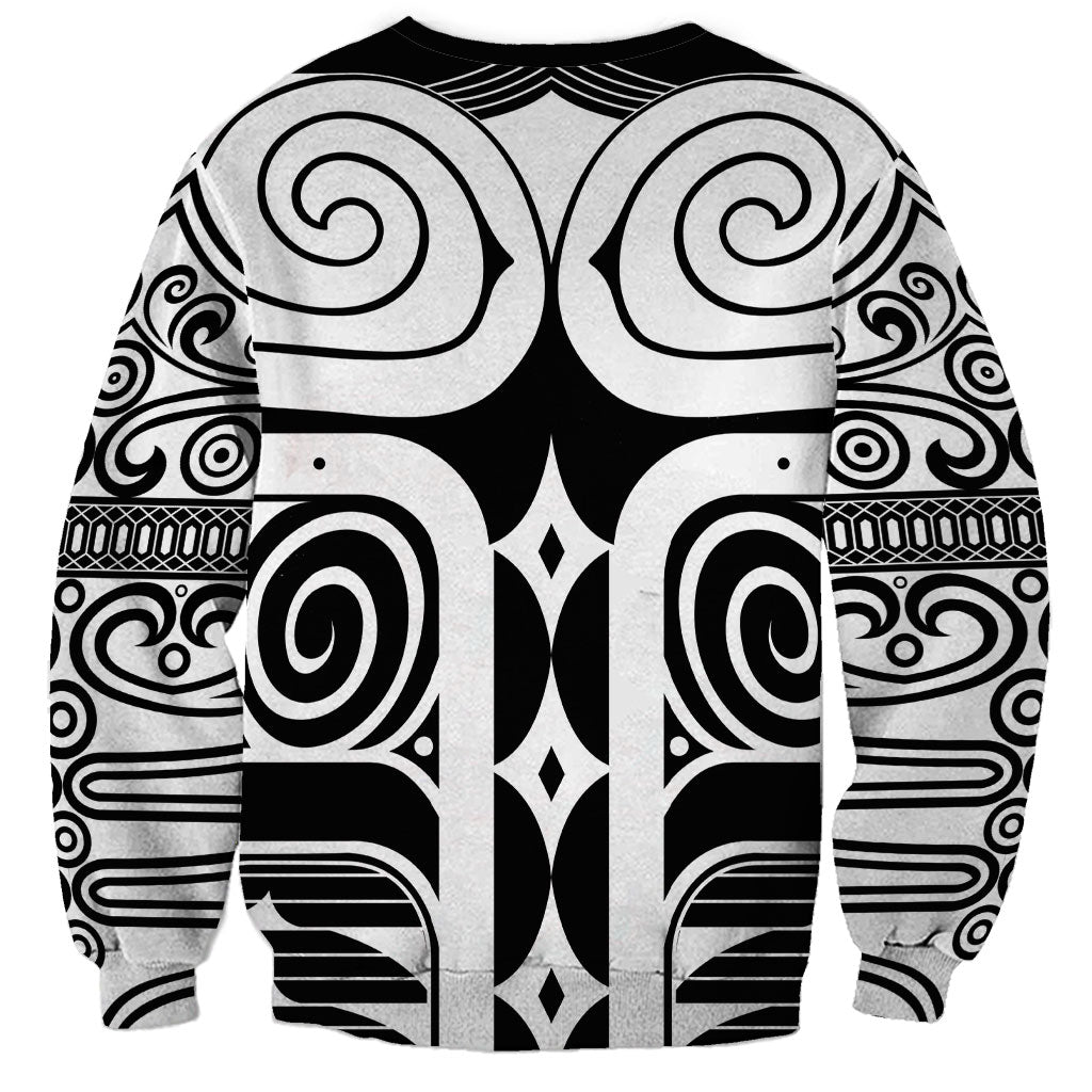 Japan Indigenous Jomon Tattoo Inspiration Sweatshirt Black Version