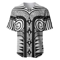 Japanese Indigenous Baseball Jersey Jomon Tribal Inspired White