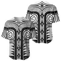 Japanese Indigenous Baseball Jersey Jomon Tribal Inspired White
