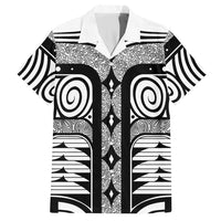 Japanese Indigenous Hawaiian Shirt Jomon Tribal Inspired White