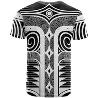 Japanese Indigenous T Shirt Jomon Tribal Inspired Black