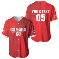 Custom Canada Football 2026 Baseball Jersey Les Rouges Making History