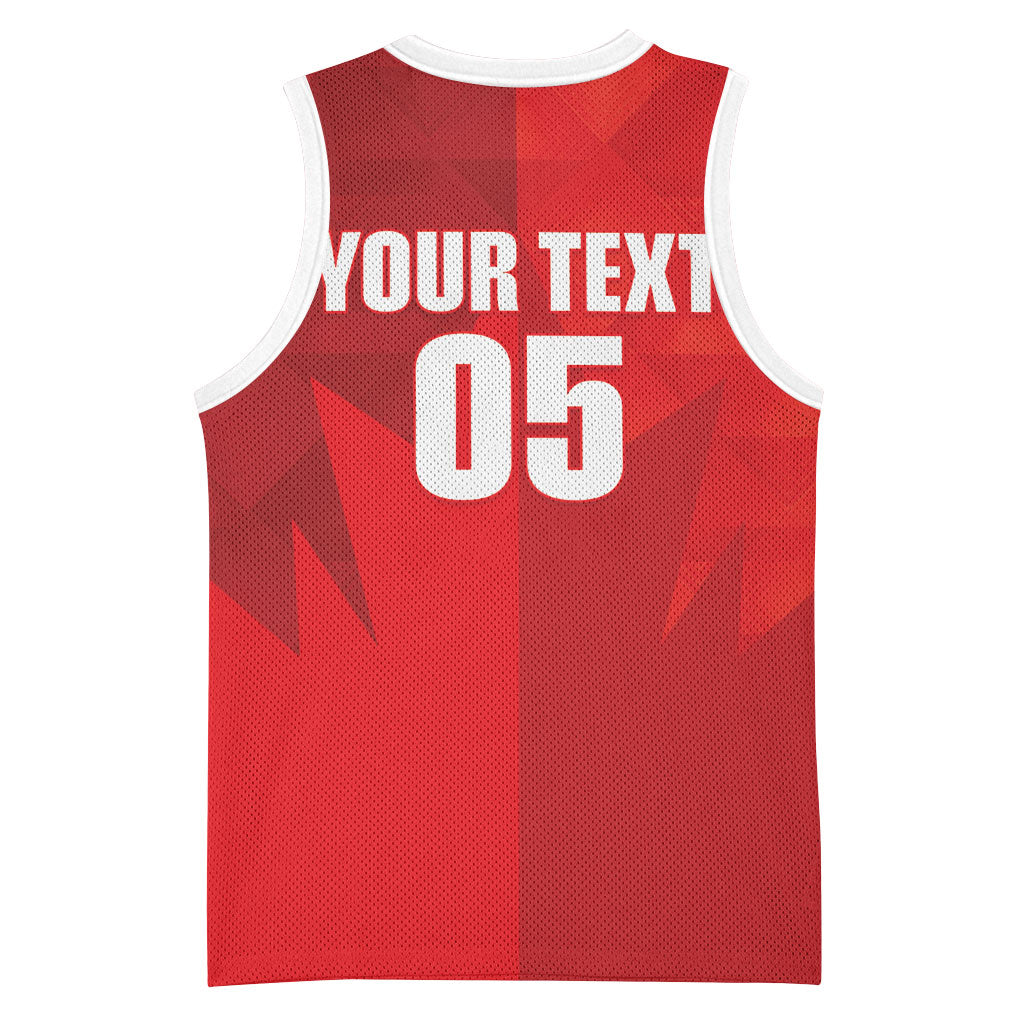 Custom Canada Football 2026 Basketball Jersey Les Rouges Making History