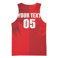 Custom Canada Football 2026 Basketball Jersey Les Rouges Making History