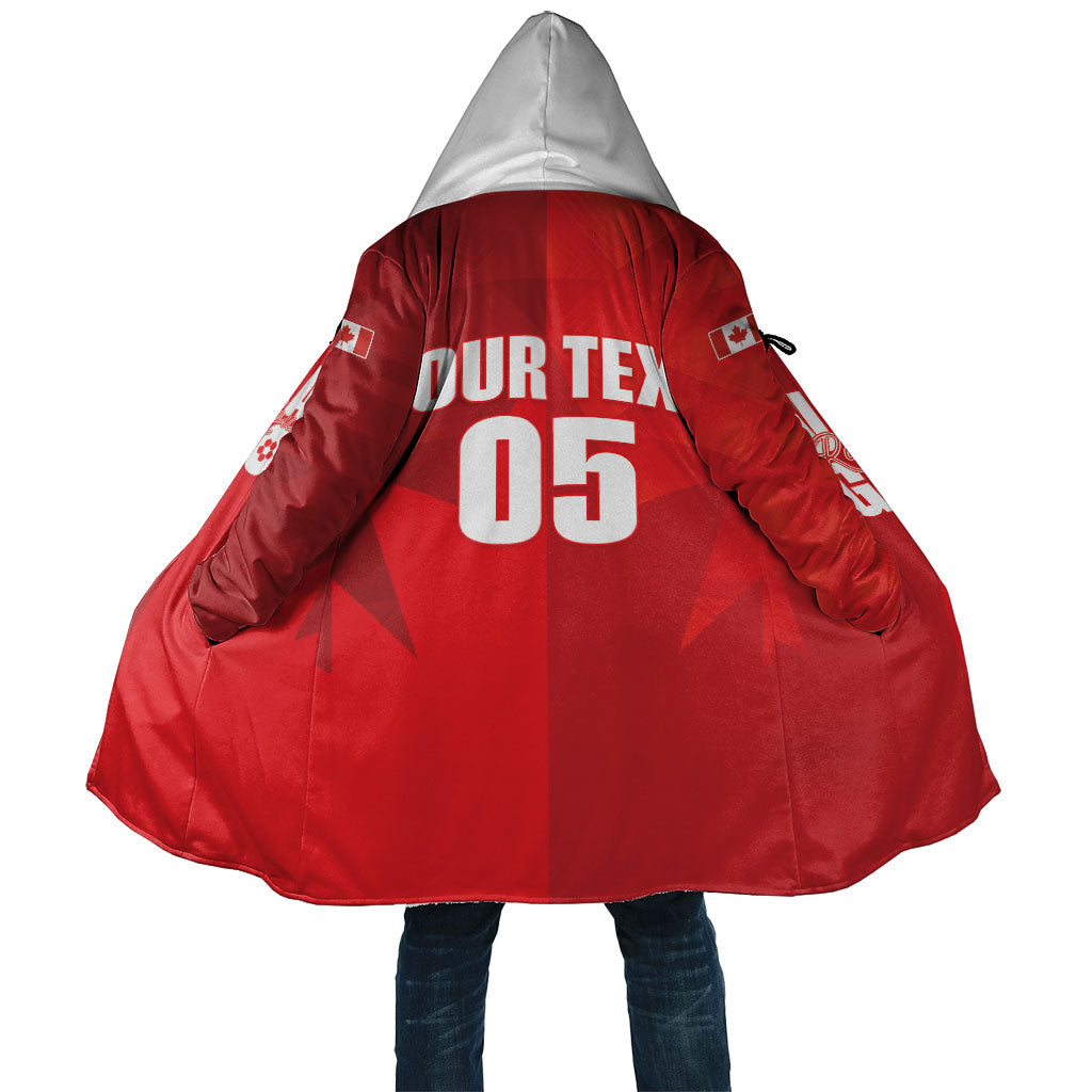 Custom Canada Football 2026 Cloak Les Rouges Making History
