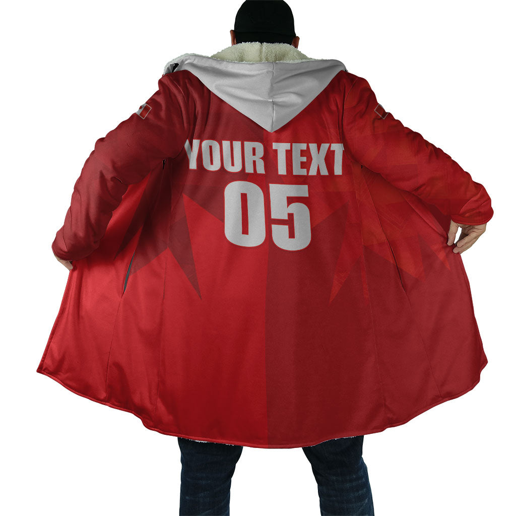 Custom Canada Football 2026 Cloak Les Rouges Making History