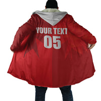 Custom Canada Football 2026 Cloak Les Rouges Making History
