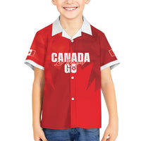 Custom Canada Football 2026 Hawaiian Shirt Les Rouges Making History