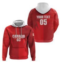 Custom Canada Football 2026 Hoodie Les Rouges Making History