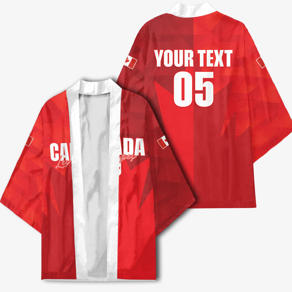 Custom Canada Football 2026 Kimono Les Rouges Making History