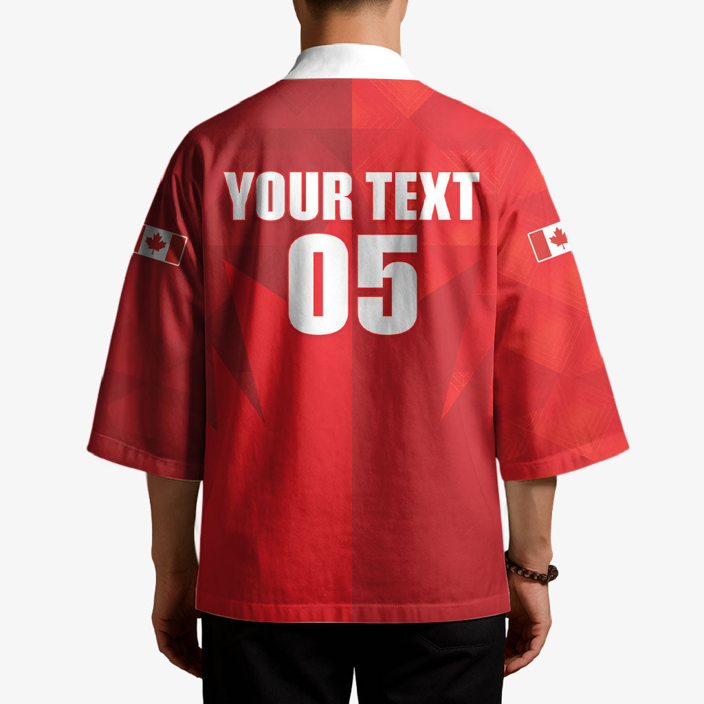 Custom Canada Football 2026 Kimono Les Rouges Making History