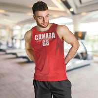 Custom Canada Football 2026 Men Tank Top Les Rouges Making History