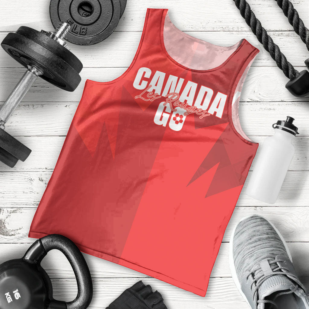 Custom Canada Football 2026 Men Tank Top Les Rouges Making History