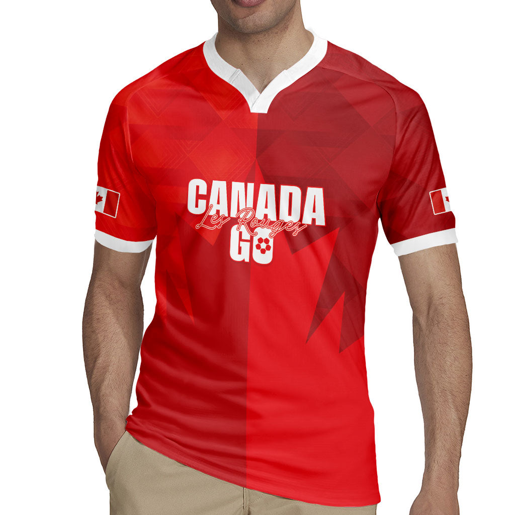 Custom Canada Football 2026 Rugby Jersey Les Rouges Making History
