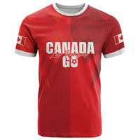 Custom Canada Football 2026 T Shirt Les Rouges Making History