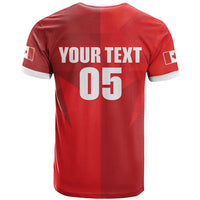 Custom Canada Football 2026 T Shirt Les Rouges Making History