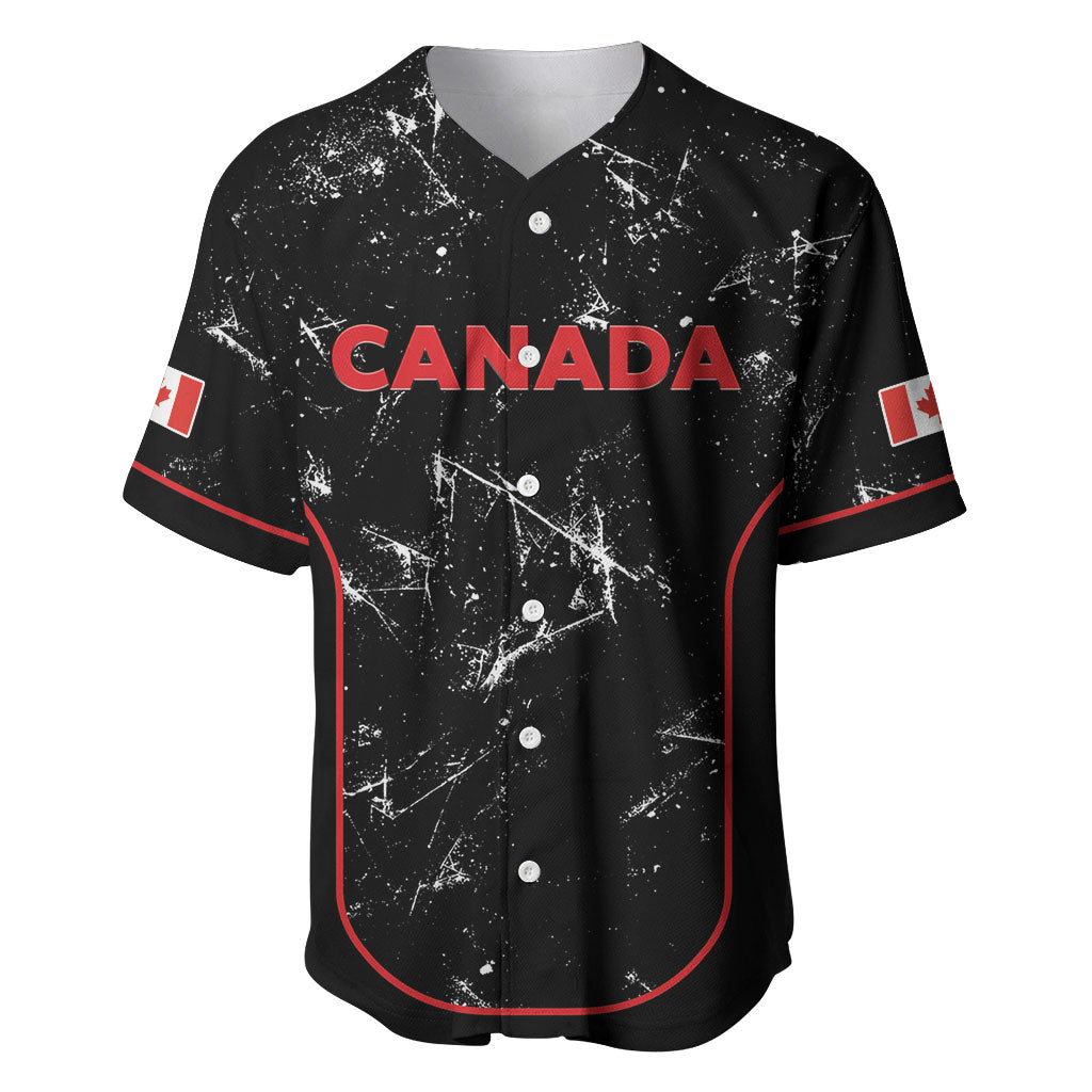 Custom Canada Football 2026 Baseball Jersey Go Les Rouges