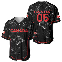 Custom Canada Football 2026 Baseball Jersey Go Les Rouges