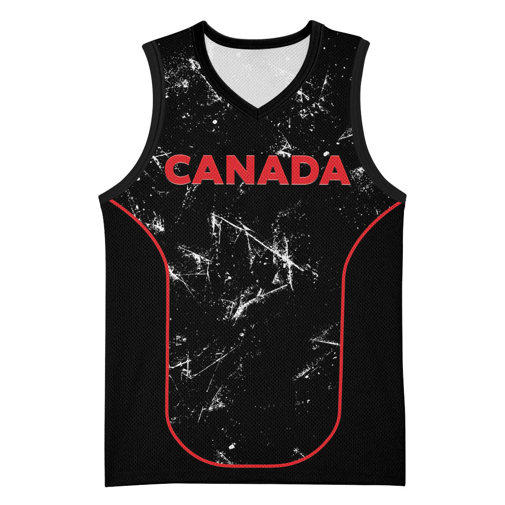 Custom Canada Football 2026 Basketball Jersey Go Les Rouges