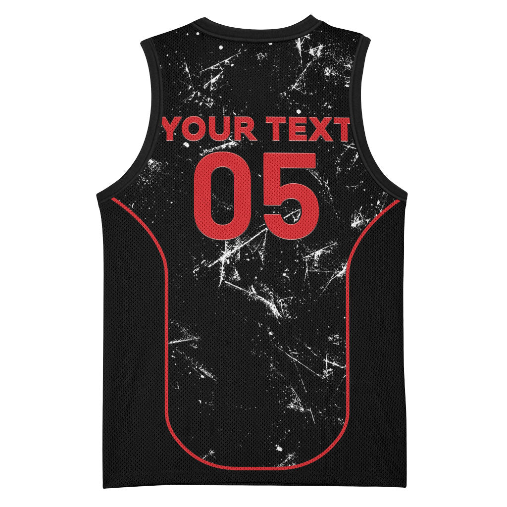 Custom Canada Football 2026 Basketball Jersey Go Les Rouges