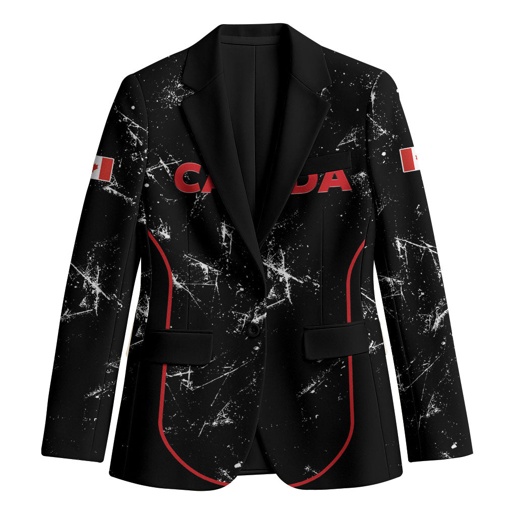 Custom Canada Football 2026 Blazer Go Les Rouges