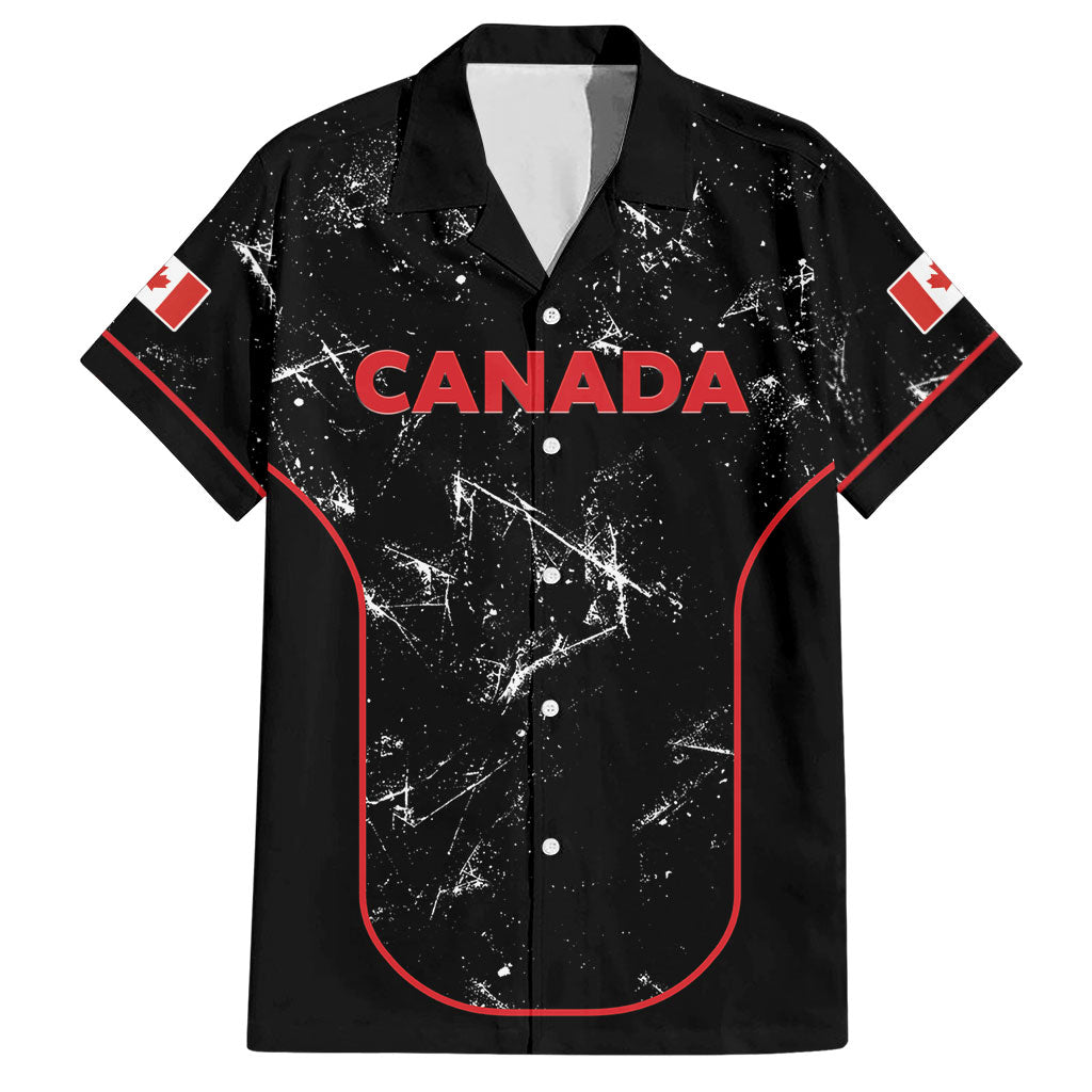 Custom Canada Football 2026 Hawaiian Shirt Go Les Rouges