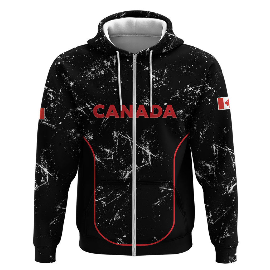Custom Canada Football 2026 Hoodie Go Les Rouges