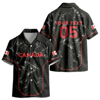 Custom Canada Football 2026 Kid Hawaiian Shirt Go Les Rouges LT05