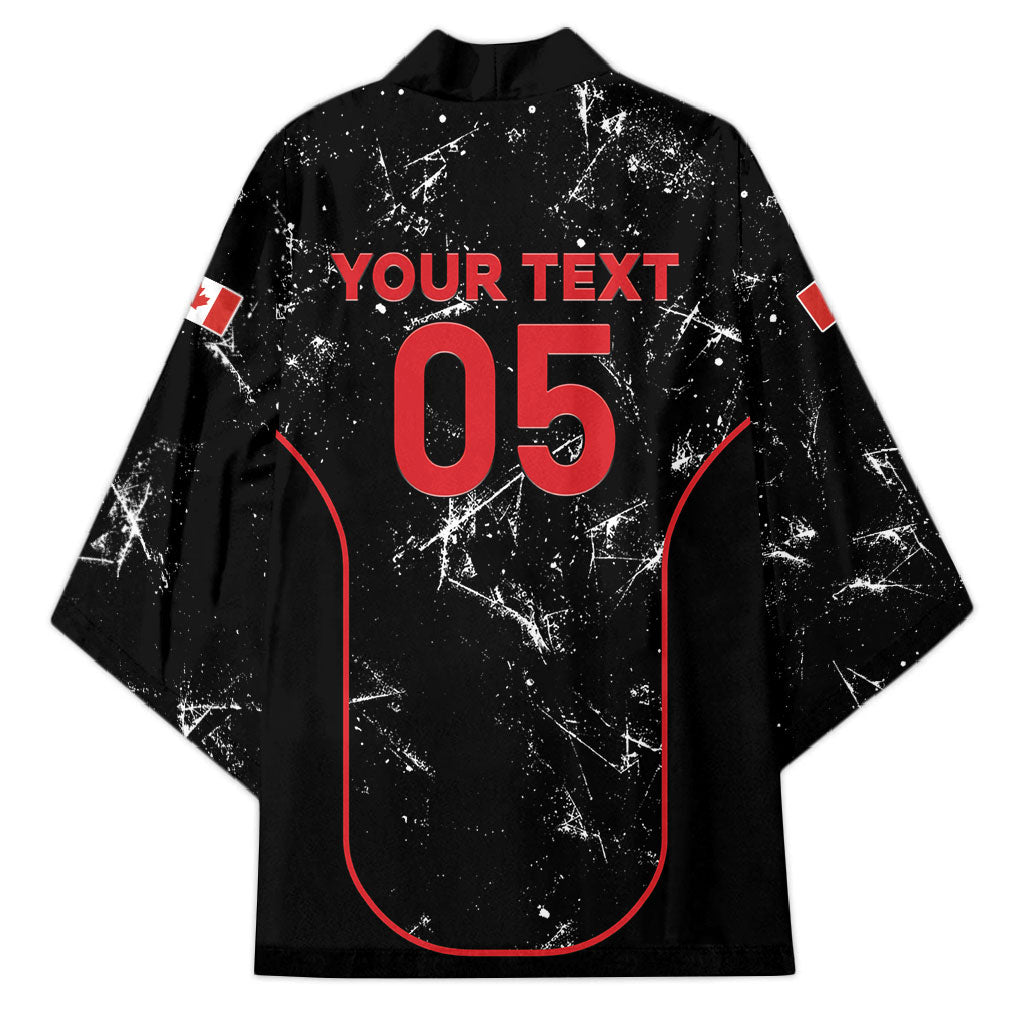 Custom Canada Football 2026 Kimono Go Les Rouges