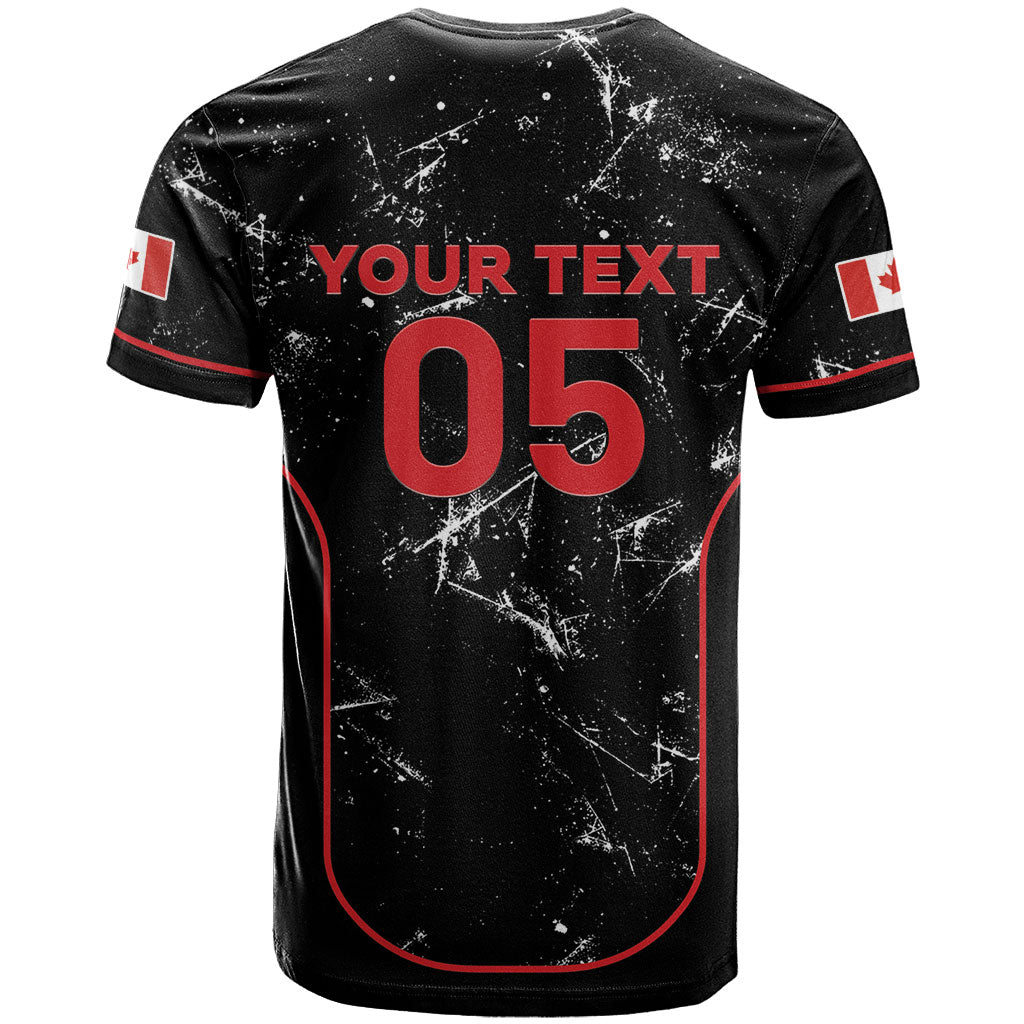 Custom Canada Football 2026 T Shirt Go Les Rouges