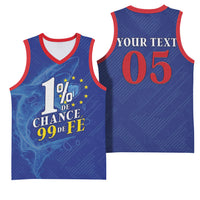 Custom Cape Verde Football Basketball Jersey Blue Sharks Still Undefeated