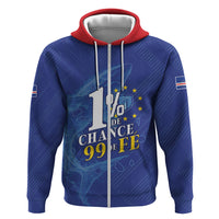 Custom Cape Verde Football Hoodie Blue Sharks Still Undefeated