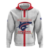 Custom Cabo Verde Hoodie Blue Sharks Fear No Giants