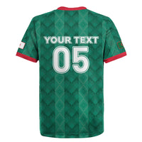 Custom Algeria Football 2026 Rugby Jersey Algerian Geometric Patterns