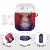 Belize 44th Independence Anniversary AirPods Case Stronger Together Rising Forever - Wonder Print Shop