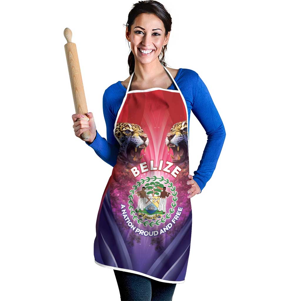 Belize 44th Independence Anniversary Apron Stronger Together Rising Forever - Wonder Print Shop