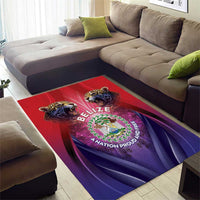 Belize 44th Independence Anniversary Area Rug Stronger Together Rising Forever - Wonder Print Shop
