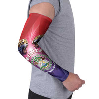 Belize 44th Independence Anniversary Arm Sleeves Stronger Together Rising Forever - Wonder Print Shop