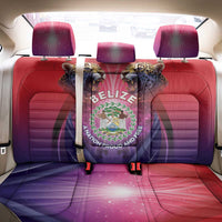 Belize 44th Independence Anniversary Back Car Seat Cover Stronger Together Rising Forever - Wonder Print Shop