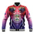 Belize 44th Independence Anniversary Baseball Jacket Stronger Together Rising Forever - Wonder Print Shop