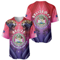 Belize 44th Independence Anniversary Baseball Jersey Stronger Together Rising Forever - Wonder Print Shop